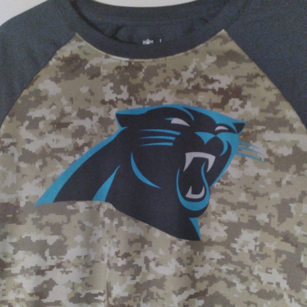 Nike Dri Fit‎ Carolina Panthers Lightweight TShirt Medium